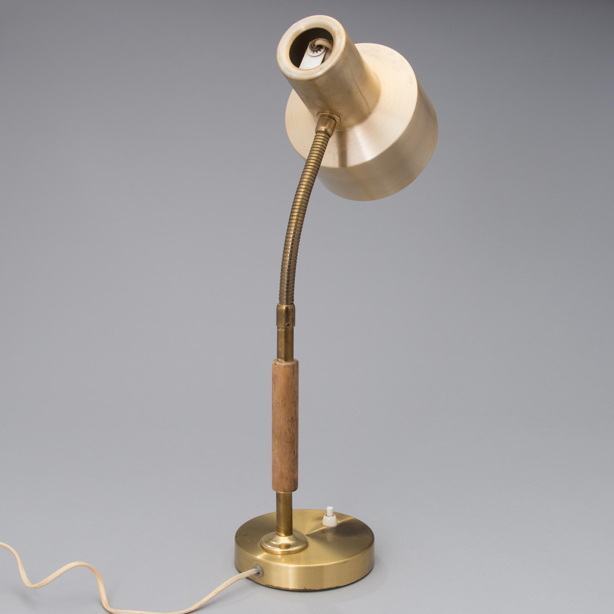 BORDSLAMPA, Armaturhantverk Tibro, 1970-tal.