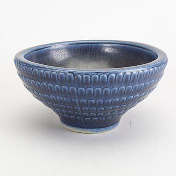 KÅGE VERKSTAD, two stoneware bowls, Sweden, mid 20th century.