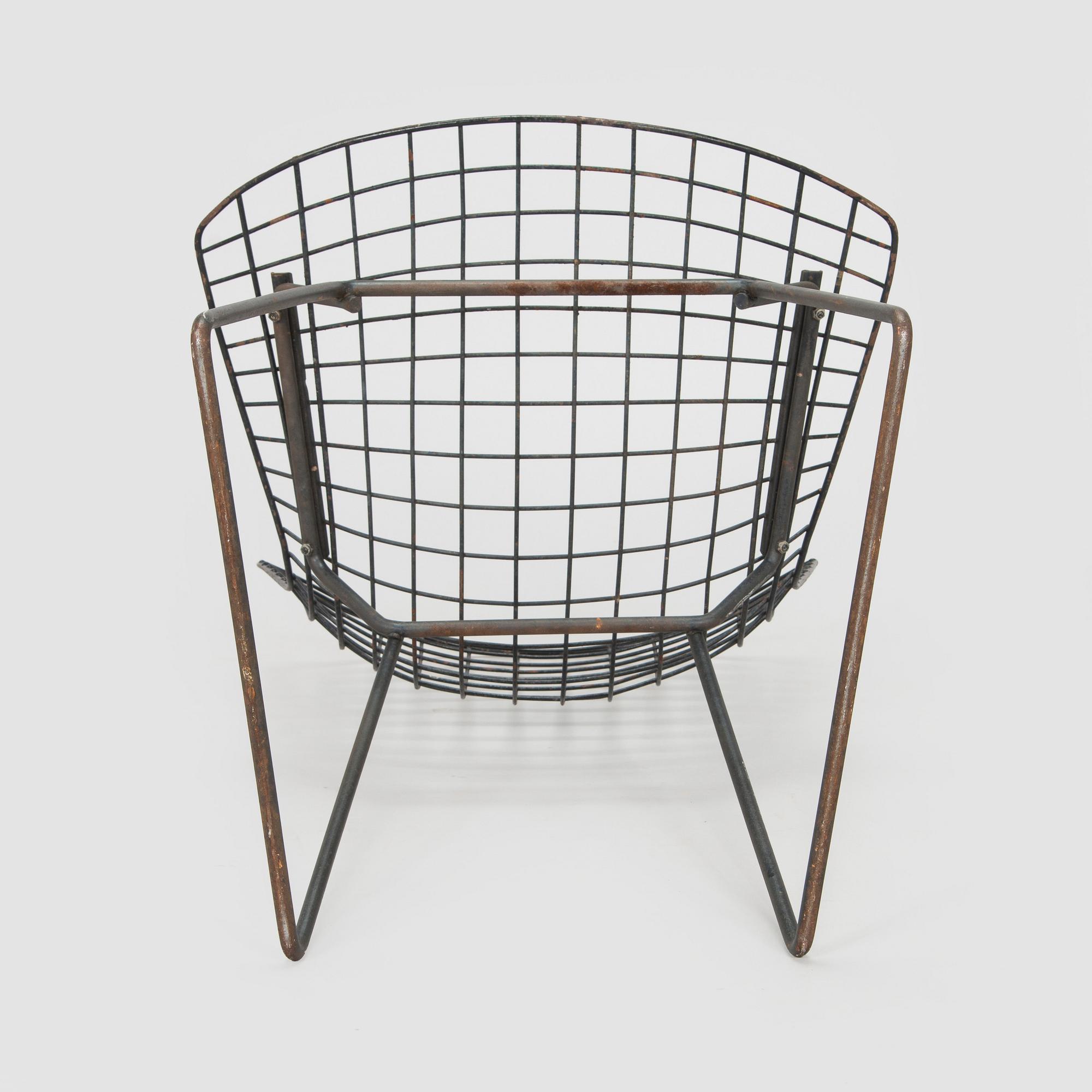 Harry Bertoia, stol, "Side Chair". Licenstillverkning i Finland av Fiskars, Billnäs, 1950-/1960-tal.