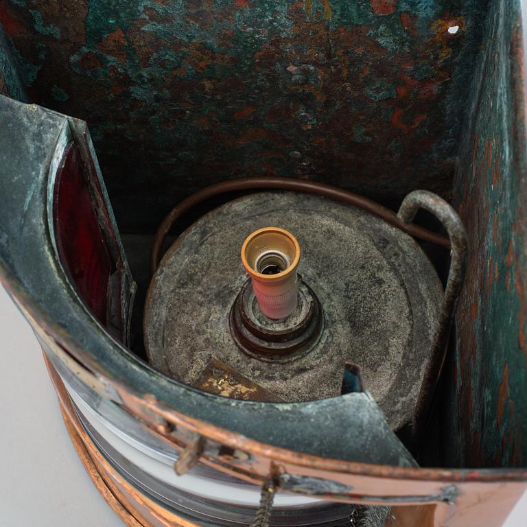 A first half of the 20th century copper lantern.