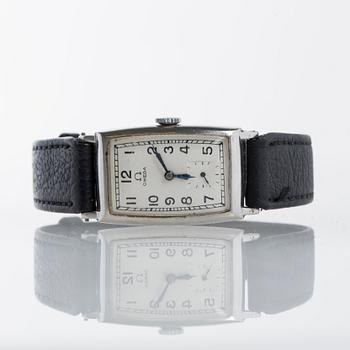 ARMBANDSUR, Omega, stål, ca 1930-tal.