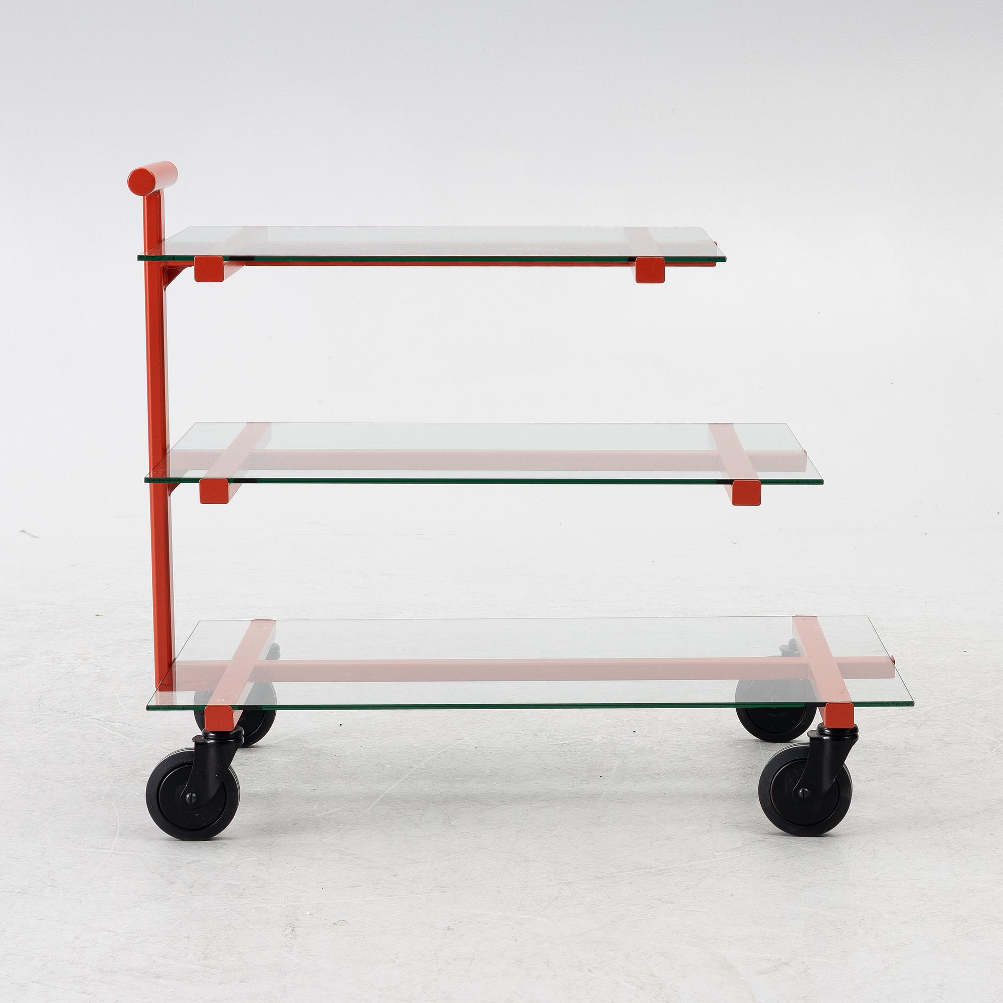 Josef Frank, Tea trolley, model 691, Svenskt Tenn, 2000s.