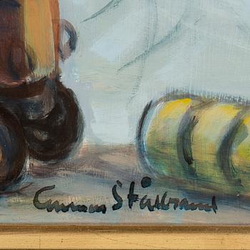 Gunnar Stålbrand, oil on panel, signed.