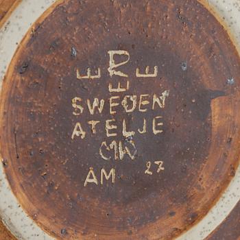 Marianne Westman, bowl, stoneware. Rörstrand Ateljé.