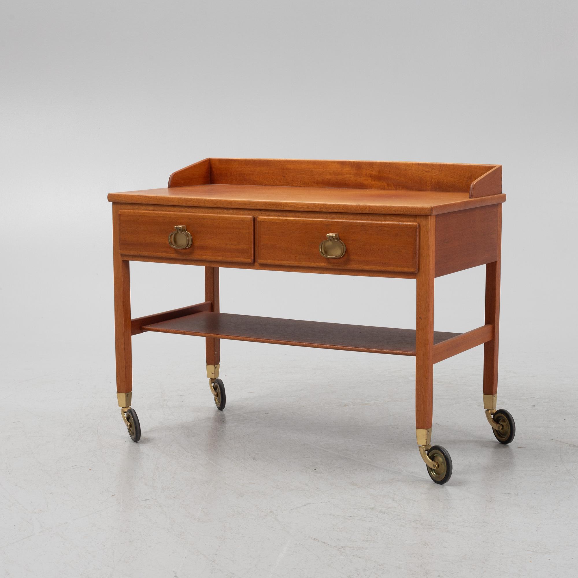 Kerstin Hörlin-Holmquist, serveringsvagn, Triva-serien, Nordiska Kompaniet, 1960-tal.