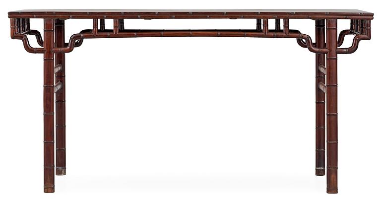 BORD, hardwood. Qing dynastin.