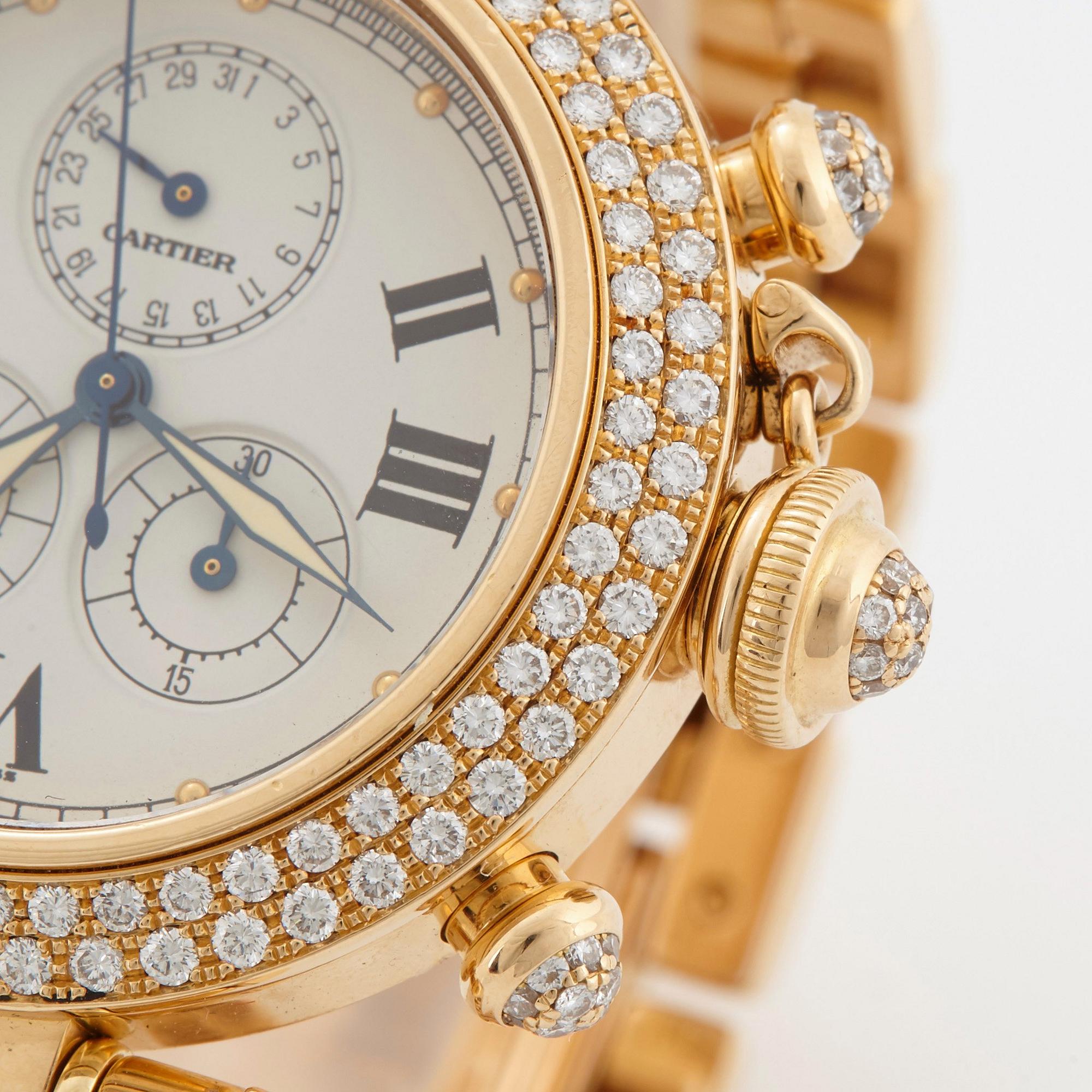 Cartier "Pasha" wristwatch.