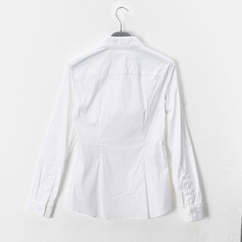 Prada, two white shirts, size 38.