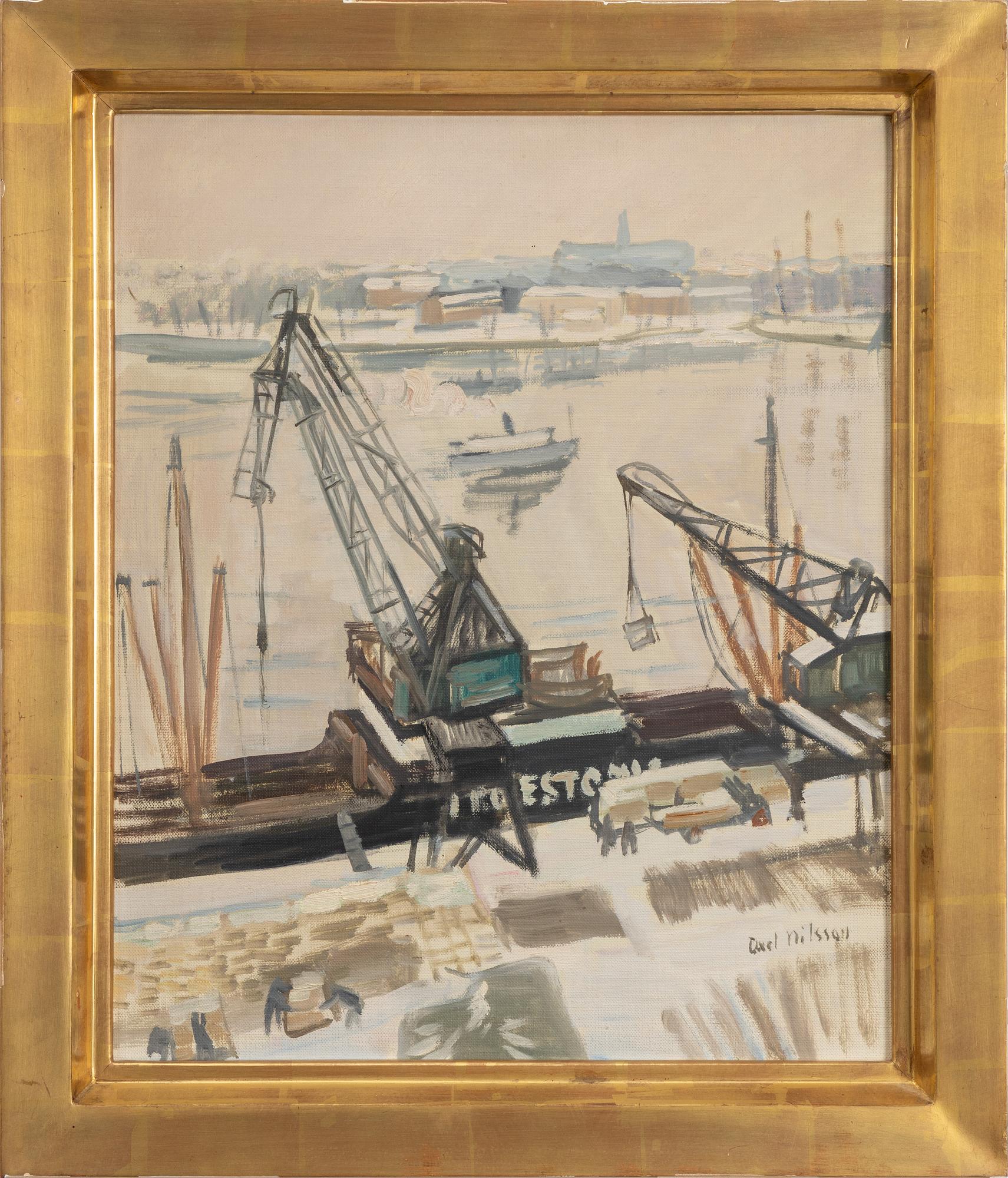 Axel Nilsson, "Stadsgårdskajen".