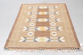 Ingegerd Silow, matta, rölakan, ca 197 x 137, signerad IS.