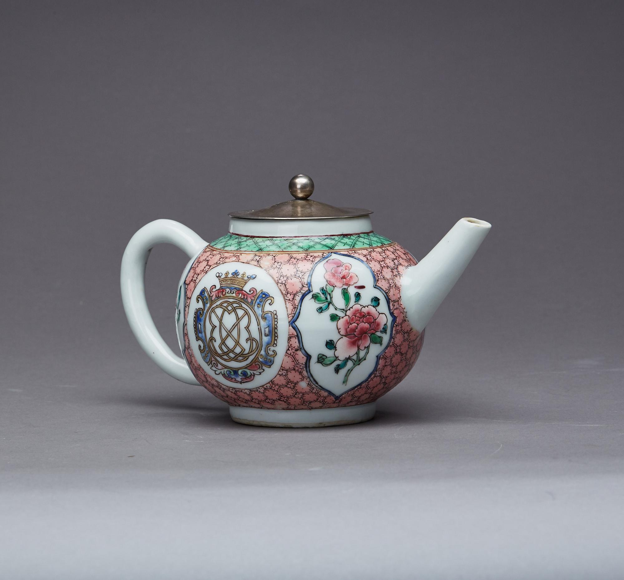 TEKANNA, porslin, Kina, Qianlong (1736-1795).