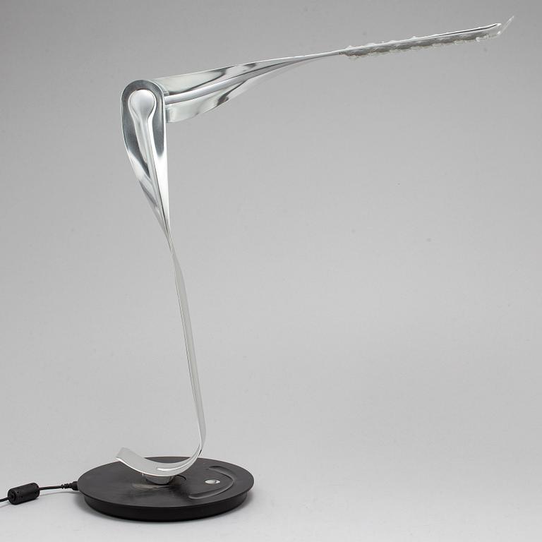 A table lamp "Leaf light" for Herman Miller, 21th century.