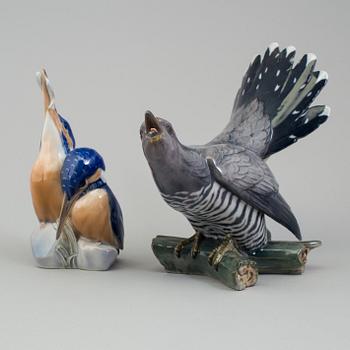 Two Danish figurines from Royal Copenhagen and Bing & Grøndahl.