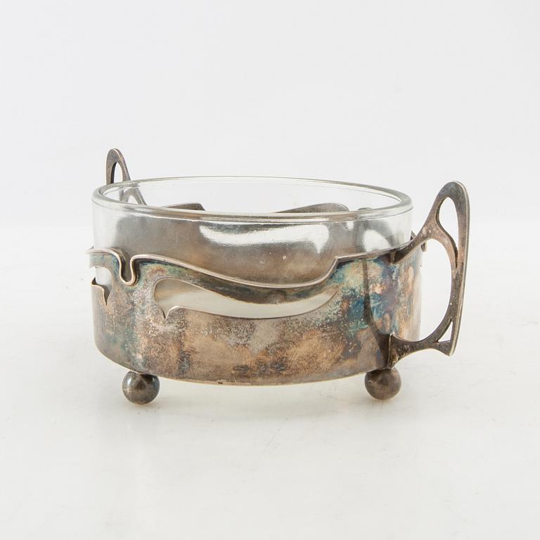 Confectionery bowl David Andersen & Co Stockholm early 20th century silver.