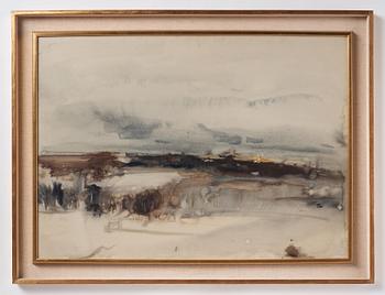 James Morrison, "Rain approaching over hills".