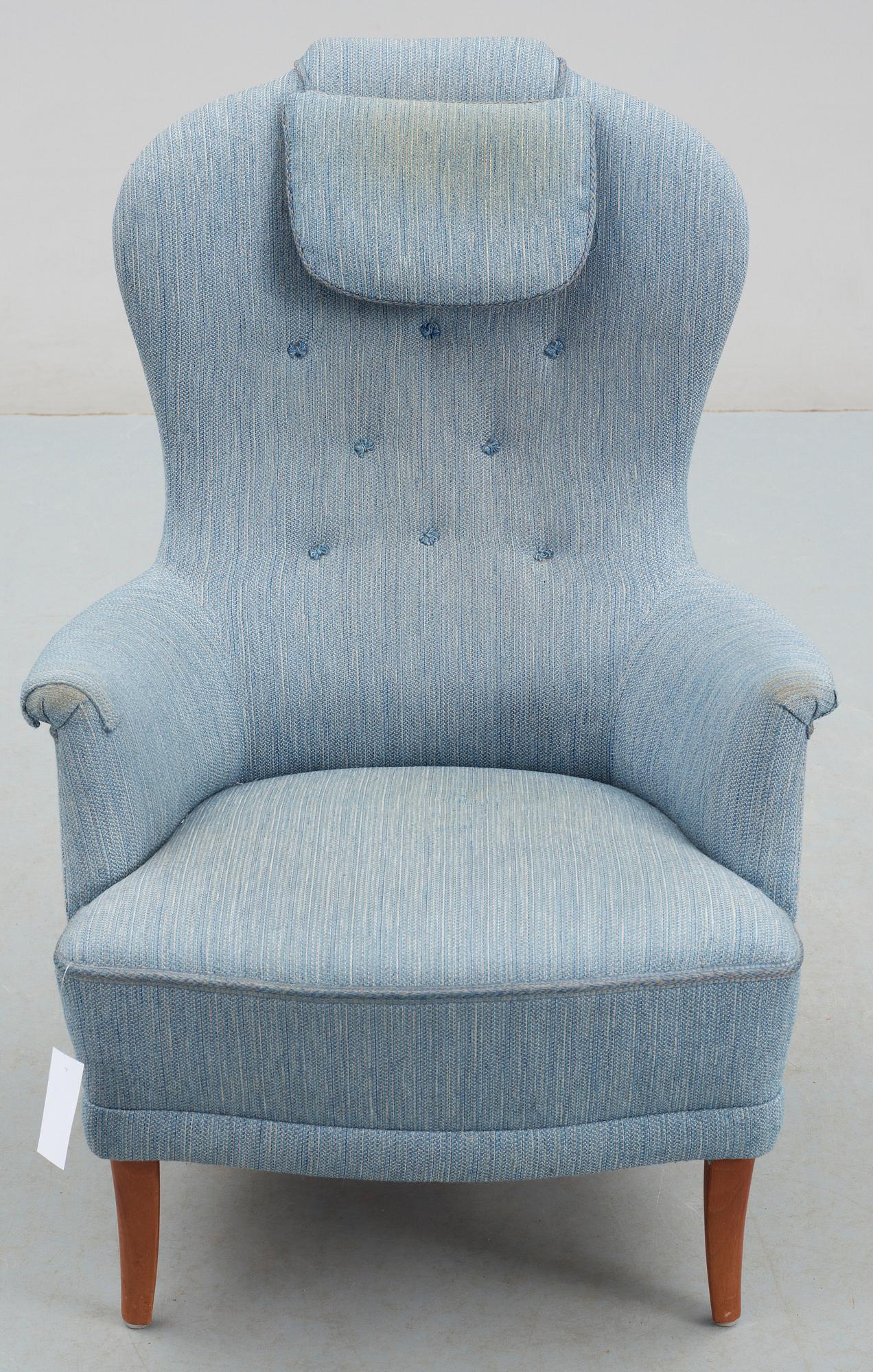 FÅTÖLJ, "Farmor", Carl Malmsten, 1900-talets andra hälft.