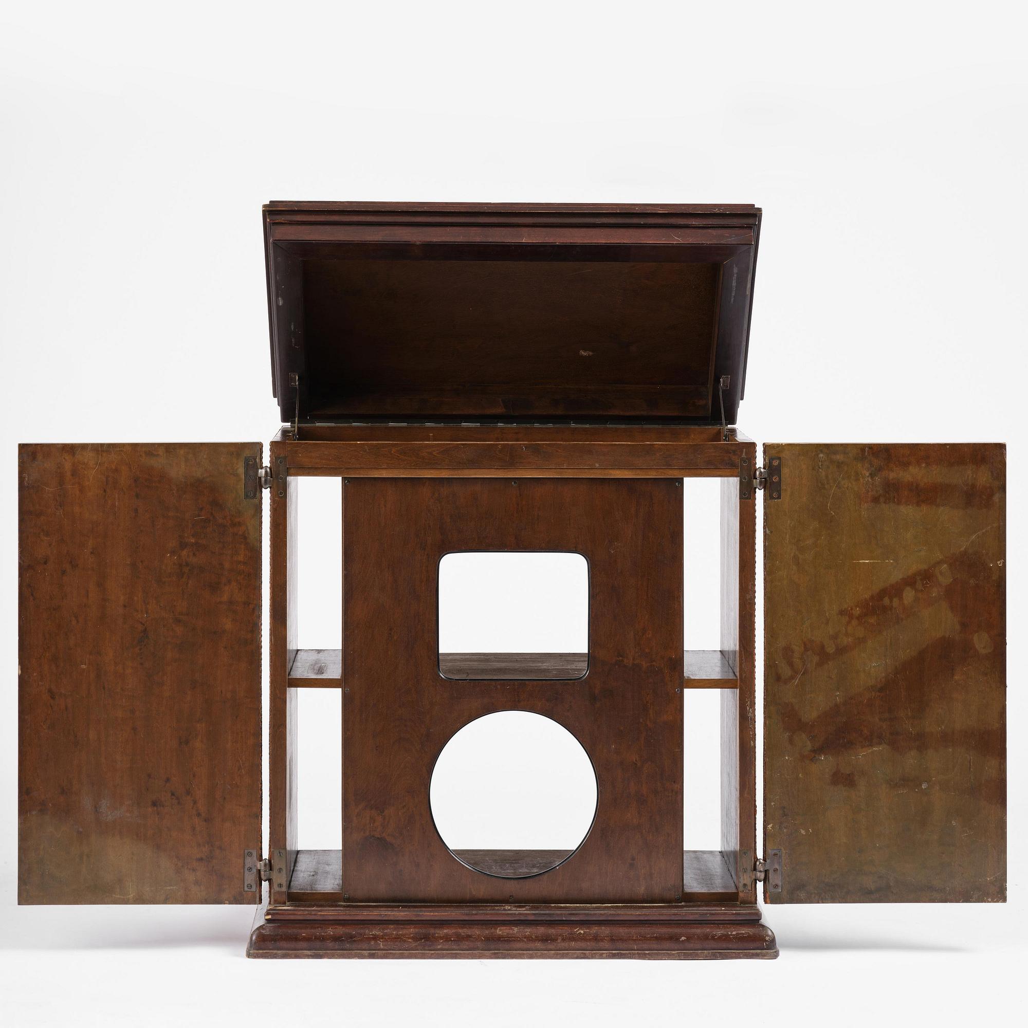 Otto Schulz, skåp, Boet, Göteborg, 1930-tal.