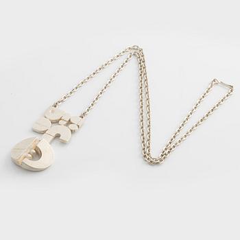 Jorma Laine, collier, silver, Finland.