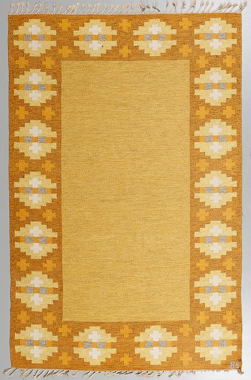 MATTA, rölakan, monogramsignerad BS, 1900-talets andra hälft, 243 x 166 cm.
