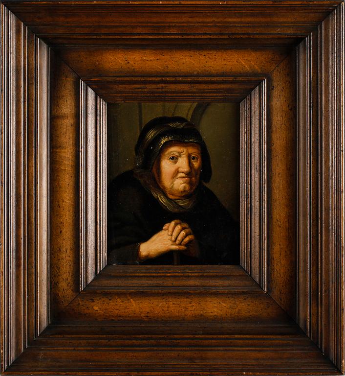 OKÄND KONSTNÄR, olja på duk, 1600-/1700-tal, sannolikt Nederländerna.