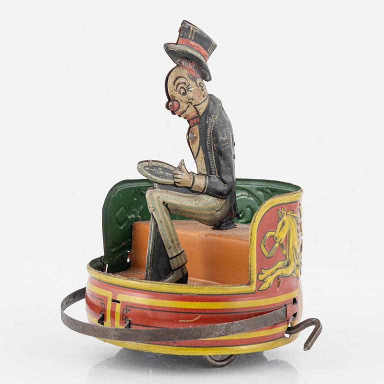 Technofix/ Gebrüder Einfalt. Jiggs bumper car, Germany, around 1930.