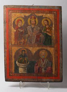 IKON. Troligen Ryssland. 1800/1900-tal.