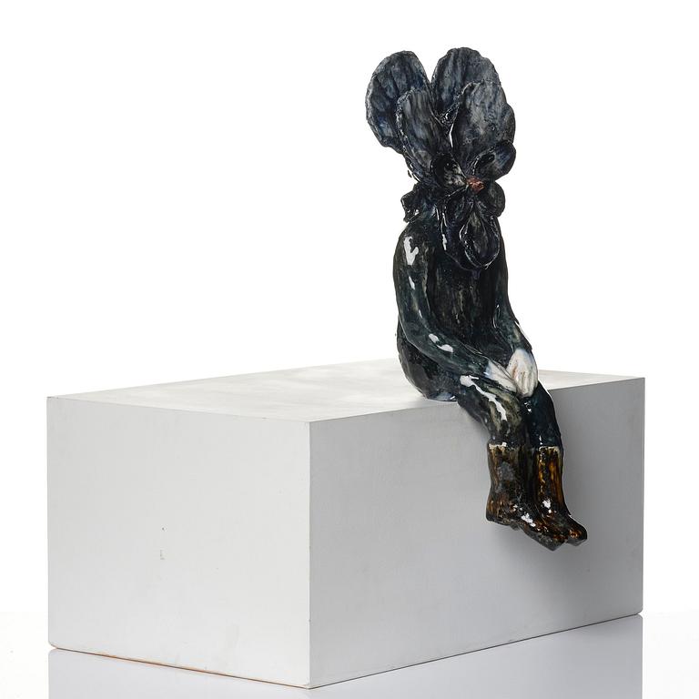 Klara Kristalova, "Seated Flower".