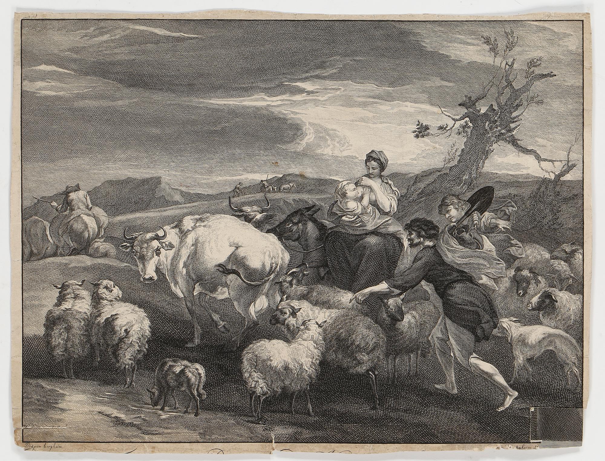 PARTI GRAFIK, ca 25 st, 1700-1900-tal.