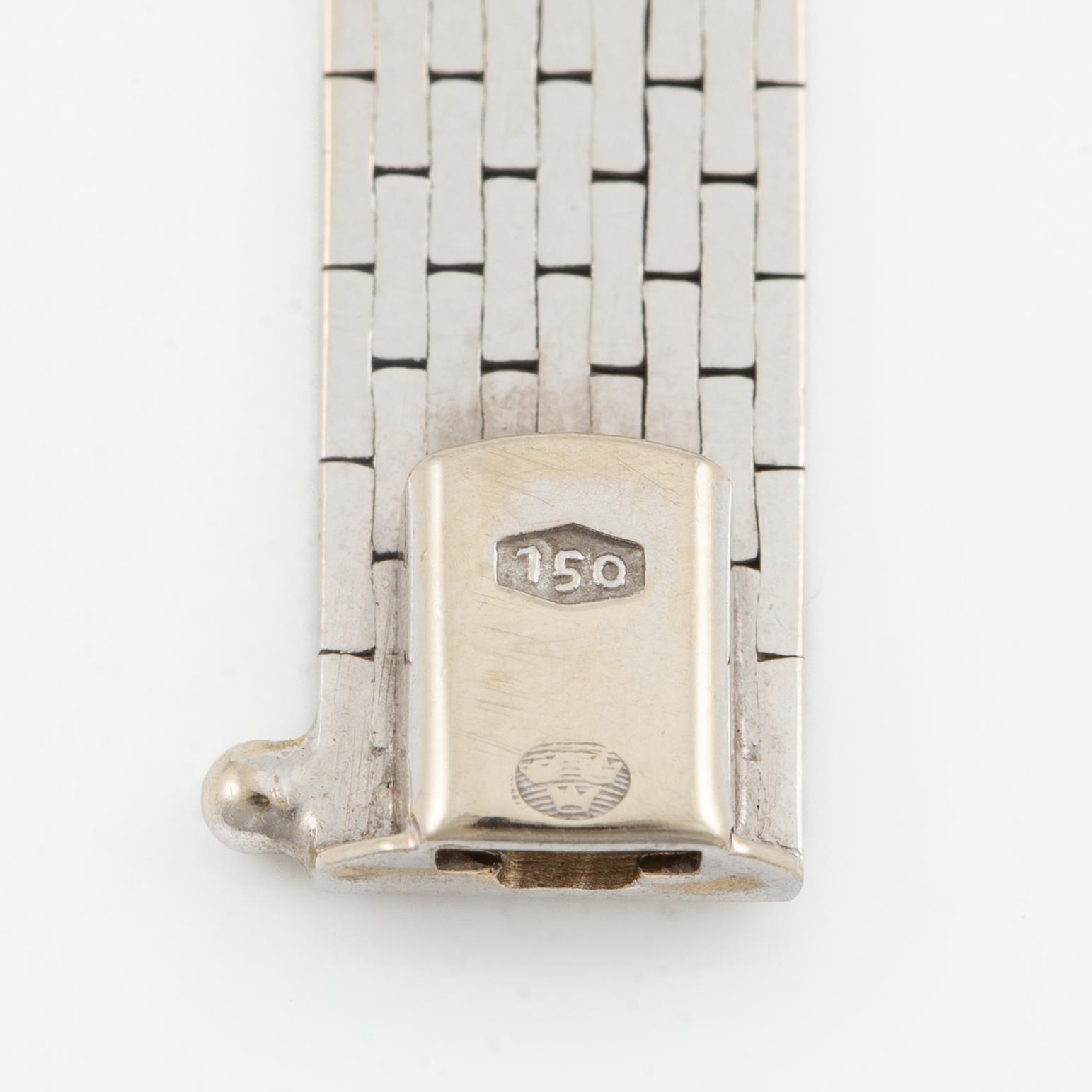 Bracelet, 18K white gold.