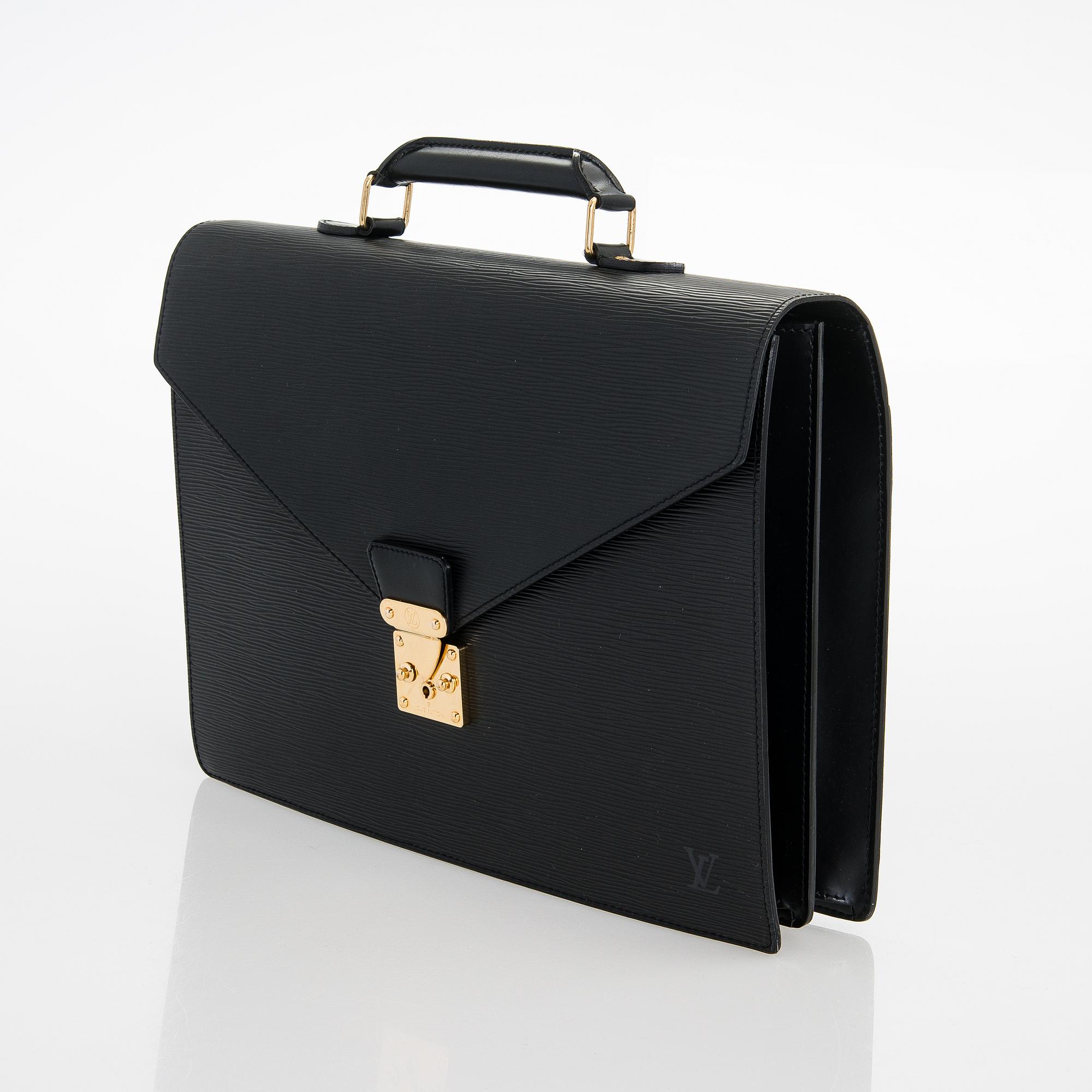 Louis Vuitton, An Epi leather 'Ambassador' Briefcase.