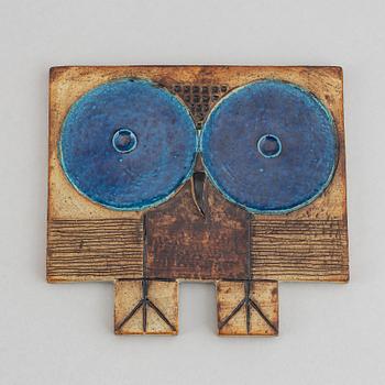 Inger Persson, an earthenware wall relief, Rörstrand Atelje,