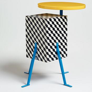 Michele De Lucchi, a "Kristall" table for Memphis, Italy.