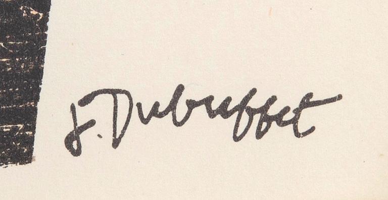 Jean Dubuffet, "Le Guerrier", 1958.