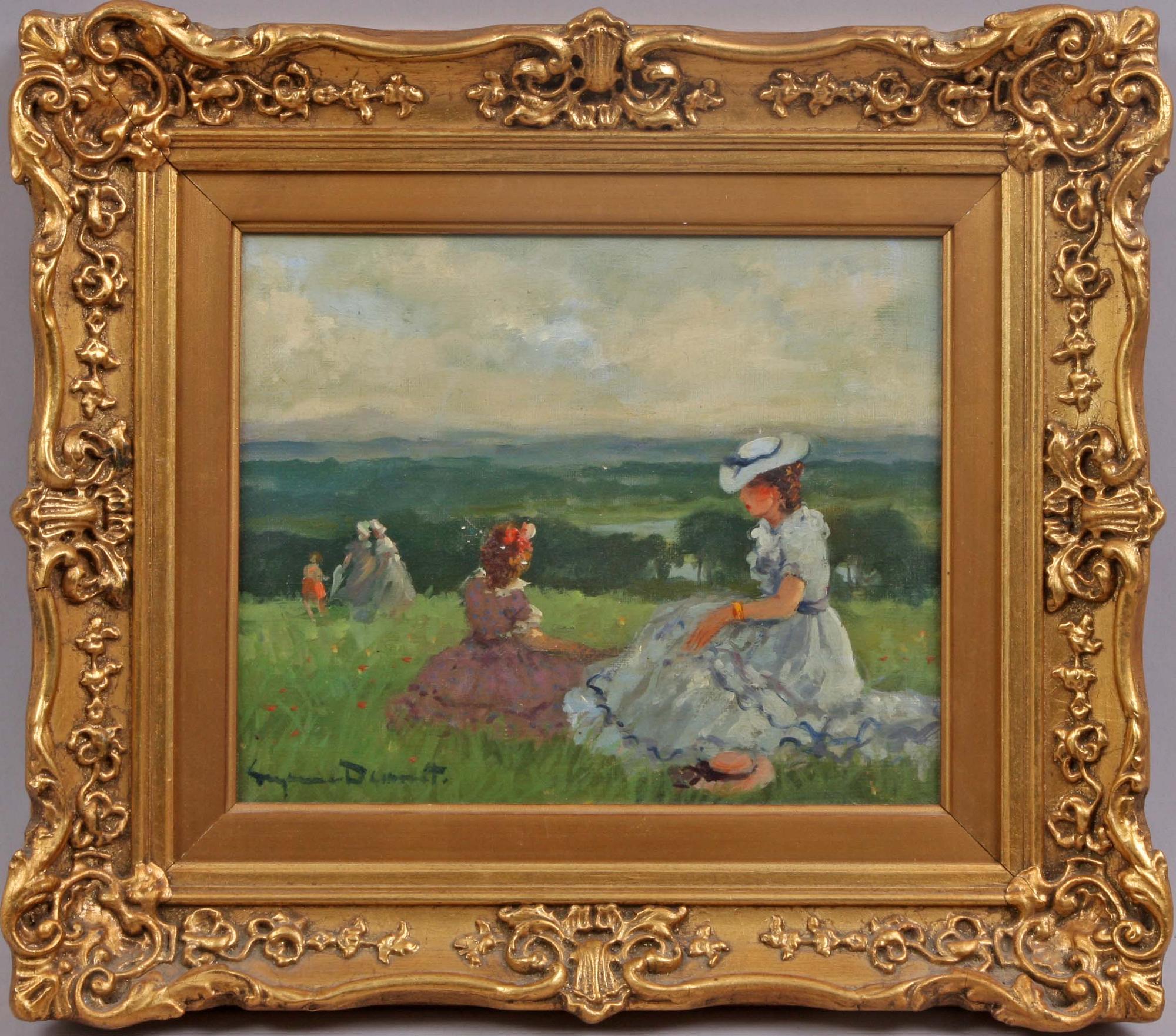 DEMAREST, SUZANNE, olja på duk, sign.