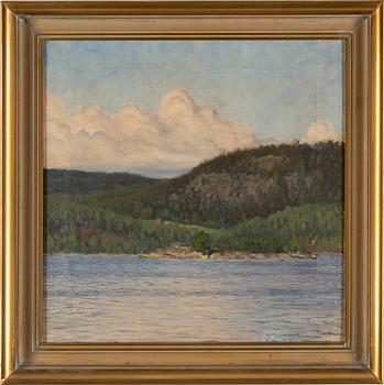 GUSTAF FJAESTAD, oil on canvas, signed and dated -94.