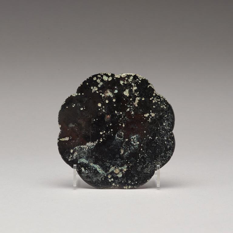 SPEGEL, brons. Tangdynastin (618-907 e.Kr.).
