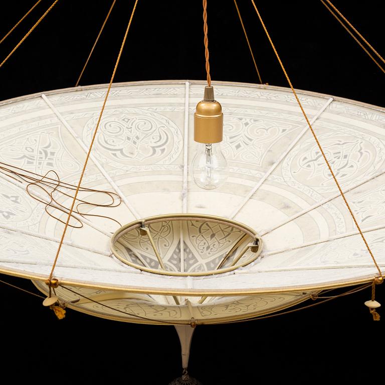 TAKLAMPA, Italien, "Silk Scheherazade 2 tiers Geometric", Fortuny, 2000-tal.