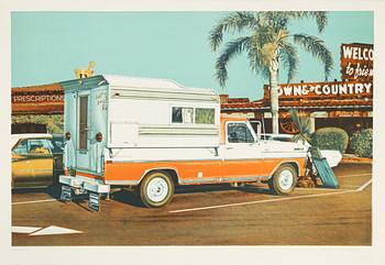 Portfölj med 10 färglitografier. " "Documenta". Samtliga signerade och numr 123/300.