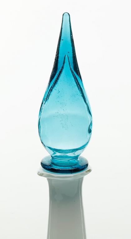 KARAFF, glas, troligen Venini, Murano, Italien, 1900-talets andra hälft.