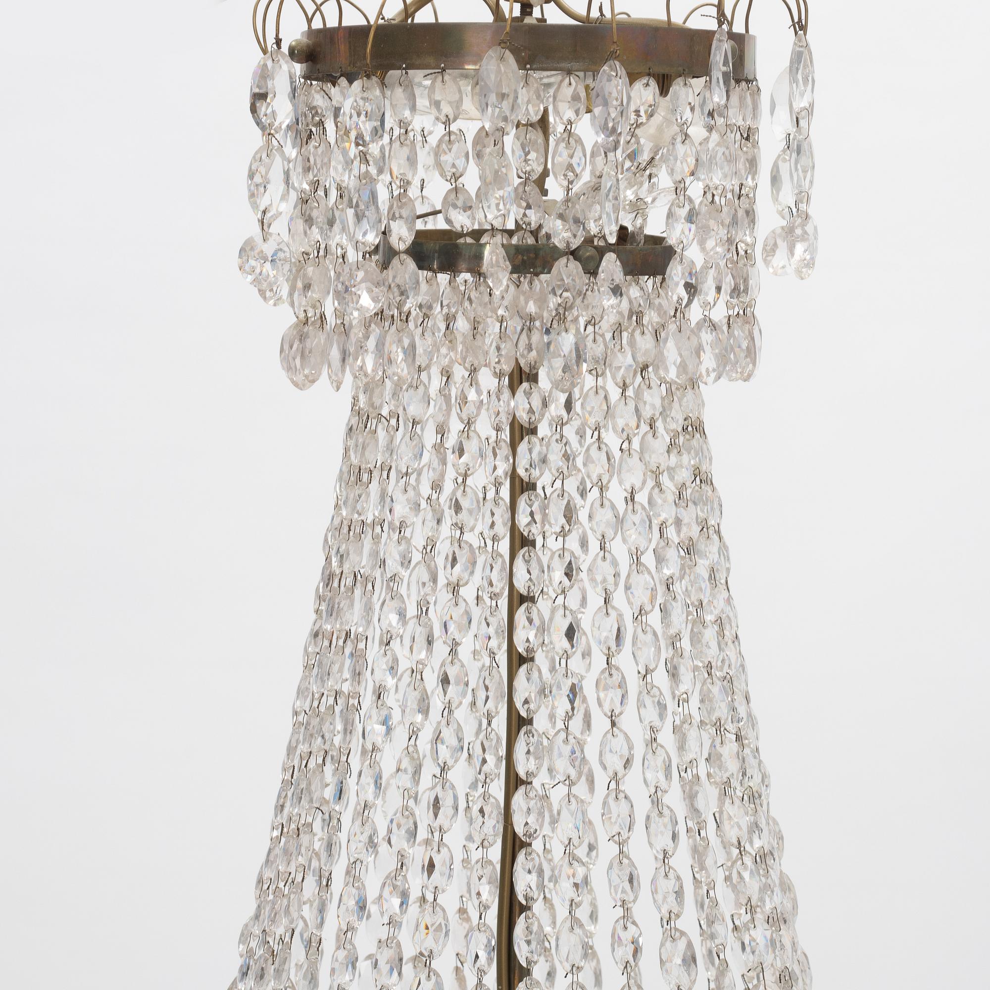 An Early 19th Century Empire Chandelier.