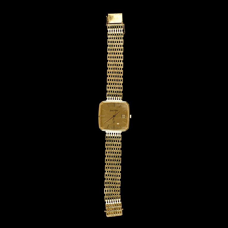 ARMBANDSUR, Jean Louis, 18k guld, 1978. Tot ca 56 gr.