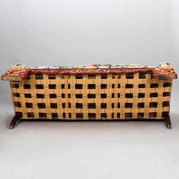 SOFA, remade from a Chinese bed, early 20th century.