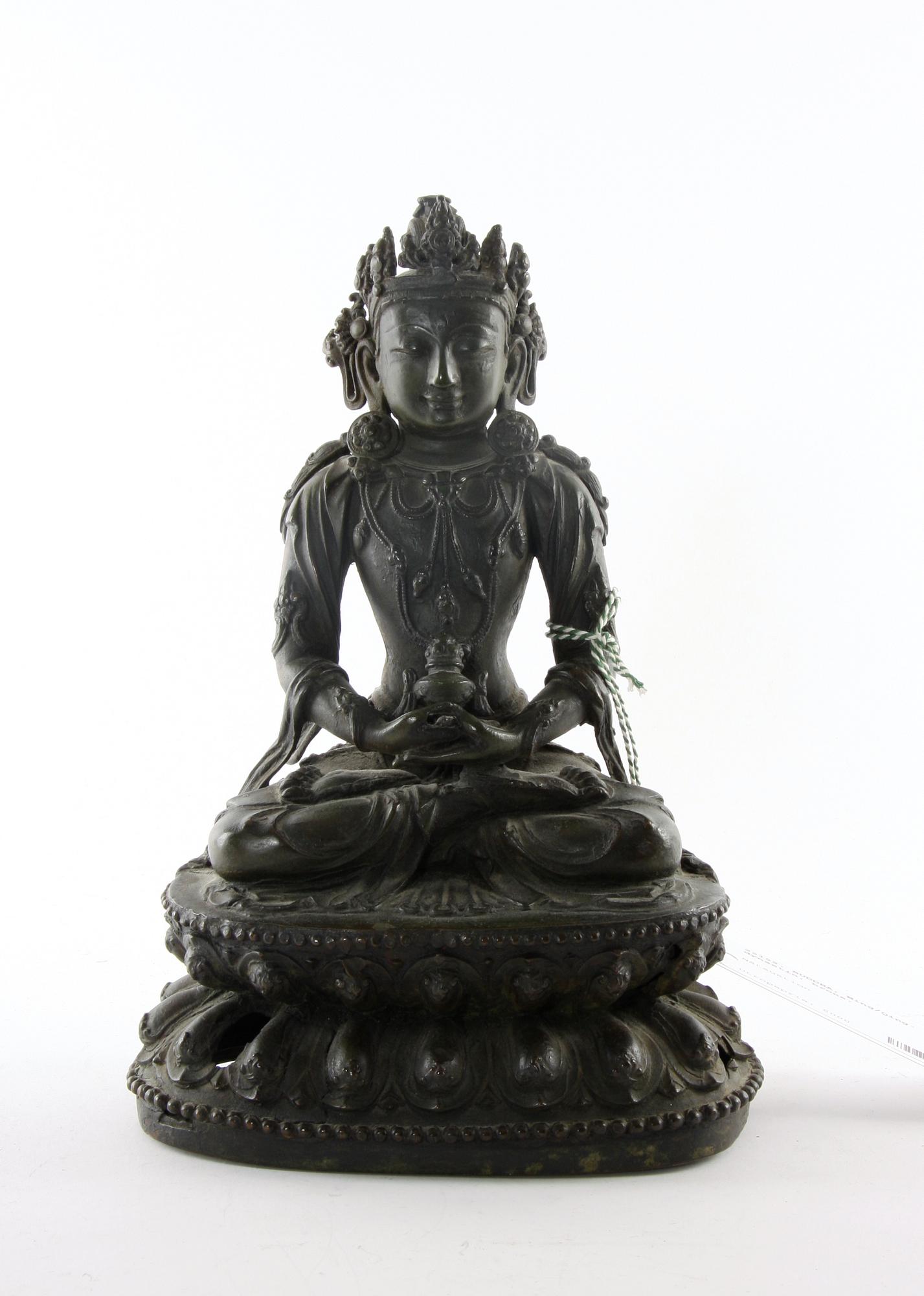 BUDDHA, Ming/Qing-dynastin, brons.