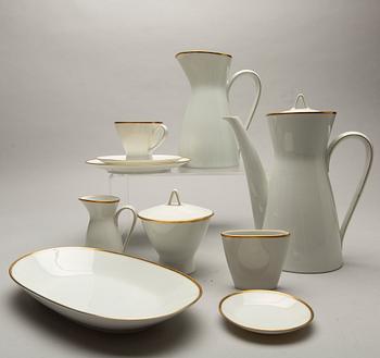 MAT- och KAFFESERVIS, porslin, 94 delar, Rosenthal, 1900-talets mitt.