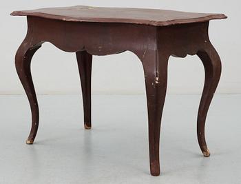 BORD. Rokoko, provinsarbete, 1700/1800-tal.