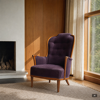 Carl Malmsten, Armchair, “Vår fru”, Bodafors, 1960s.