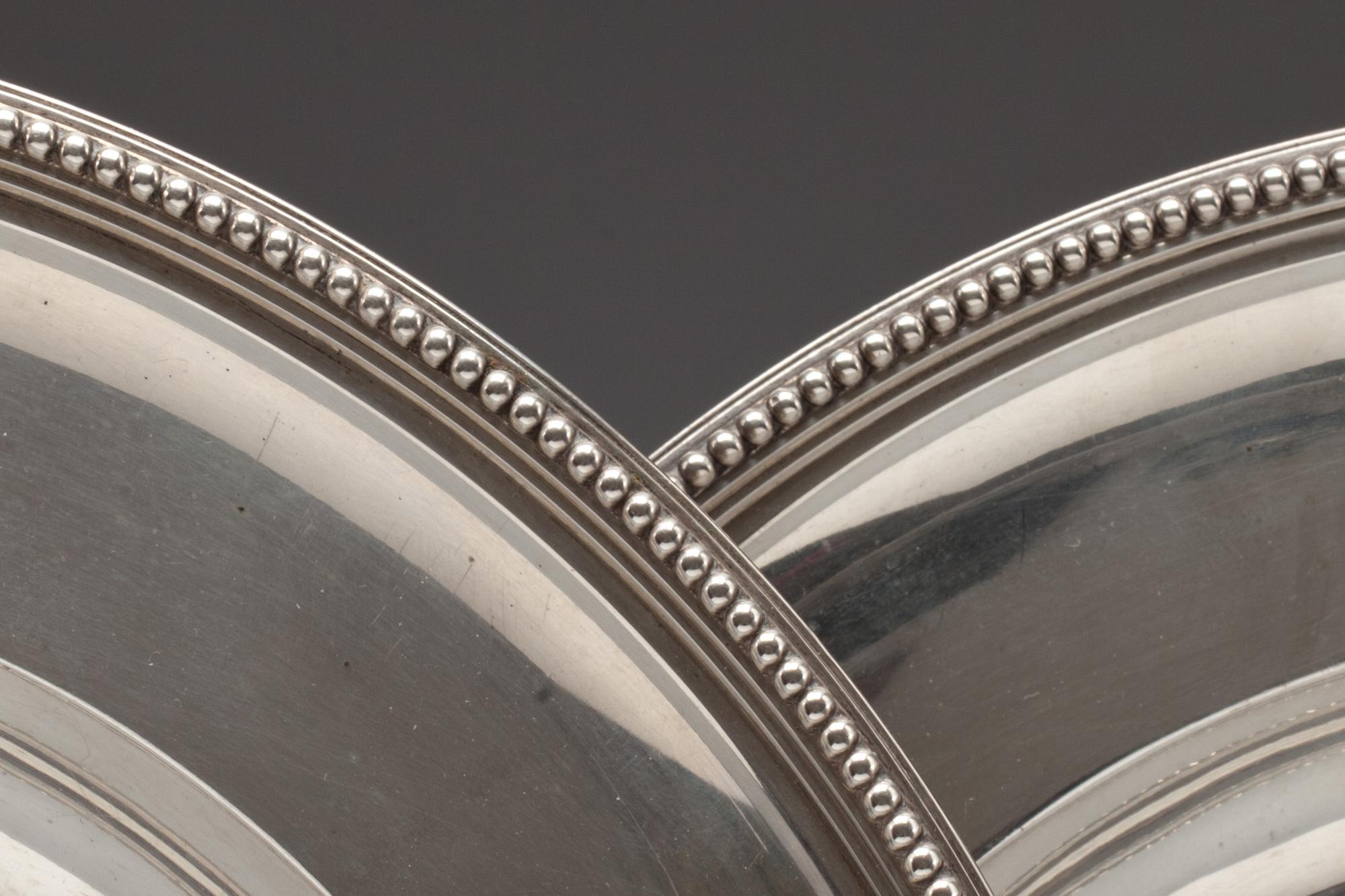 FAT, ett par, silver, Josef C. Klinkosch, Wien, 1800-talets senare del. Vikt ca 1800 g.