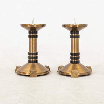 Candelabras 6 pcs Art Deco first half of the 20th century.