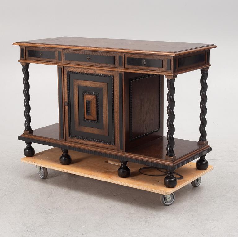 A Baroque style sideboard, Nordiska Kompaniet, Sweden, 1920's.