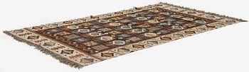 Märta Måås-Fjetterström, a 'Renaissance' drape, flat weave, c. 248 x 144 cm, signed MMF.